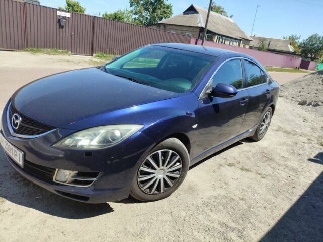 Синий Мазда 6, объемом двигателя 2 л и пробегом 320 тыс. км за 6900 $, фото 1 на Automoto.ua