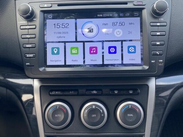 Синий Мазда 6, объемом двигателя 2 л и пробегом 244 тыс. км за 5700 $, фото 7 на Automoto.ua