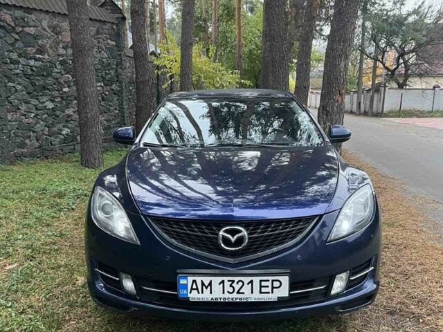Мазда 6 2008 у Житомирі на Automoto.ua Синій Мазда 6, об'ємом двигуна 2.5 л та пробігом 276 тис. км за 7800 $, фото 2 на Automoto.ua