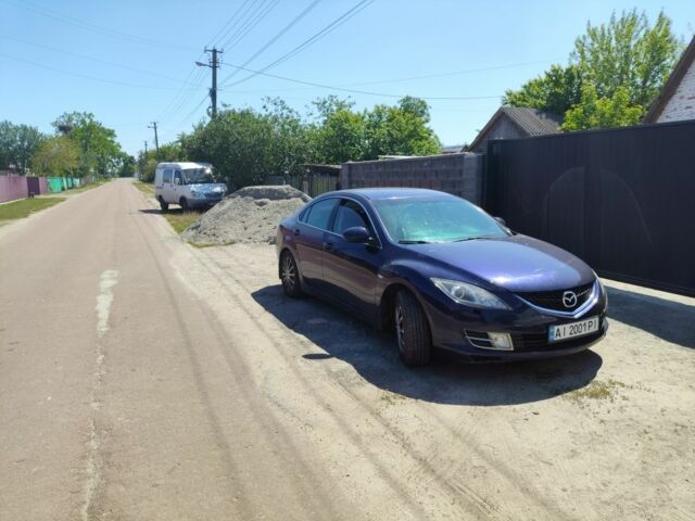 Синий Мазда 6, объемом двигателя 2 л и пробегом 320 тыс. км за 6900 $, фото 2 на Automoto.ua