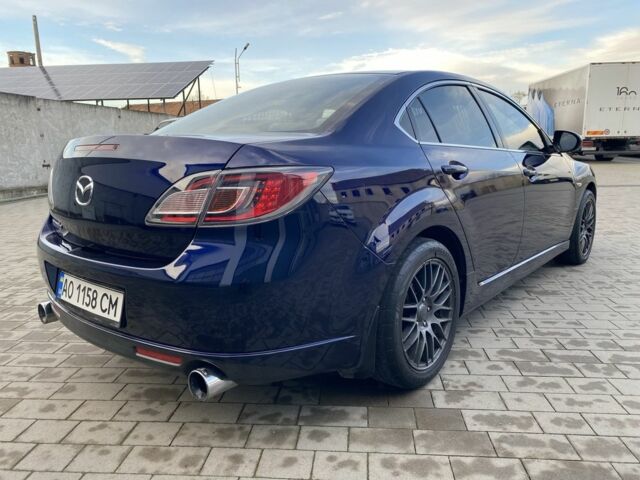 Синий Мазда 6, объемом двигателя 2 л и пробегом 244 тыс. км за 5700 $, фото 4 на Automoto.ua