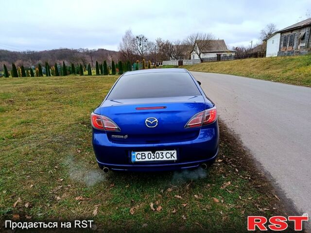 Синий Мазда 6, объемом двигателя 2 л и пробегом 318 тыс. км за 6350 $, фото 5 на Automoto.ua