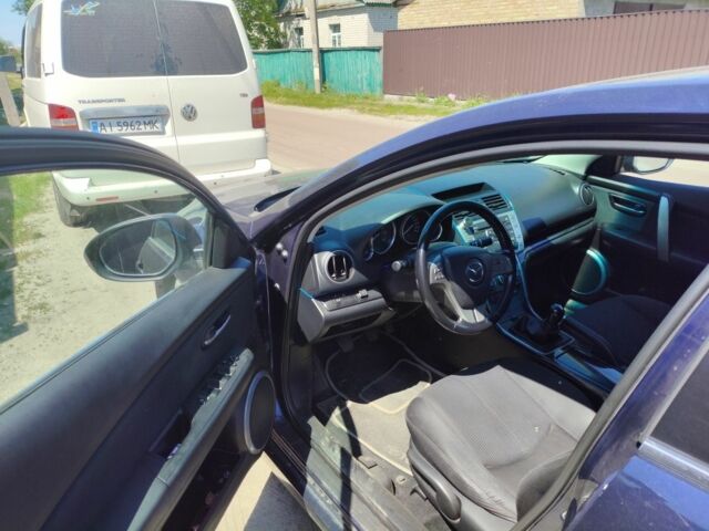 Синий Мазда 6, объемом двигателя 2 л и пробегом 320 тыс. км за 6900 $, фото 5 на Automoto.ua