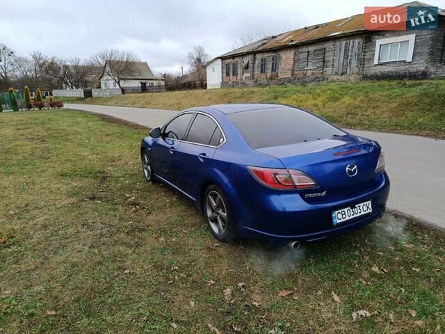 Синій Мазда 6, об'ємом двигуна 2 л та пробігом 317 тис. км за 6350 $, фото 2 на Automoto.ua