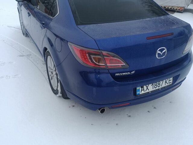 Синий Мазда 6, объемом двигателя 2 л и пробегом 226 тыс. км за 6300 $, фото 3 на Automoto.ua