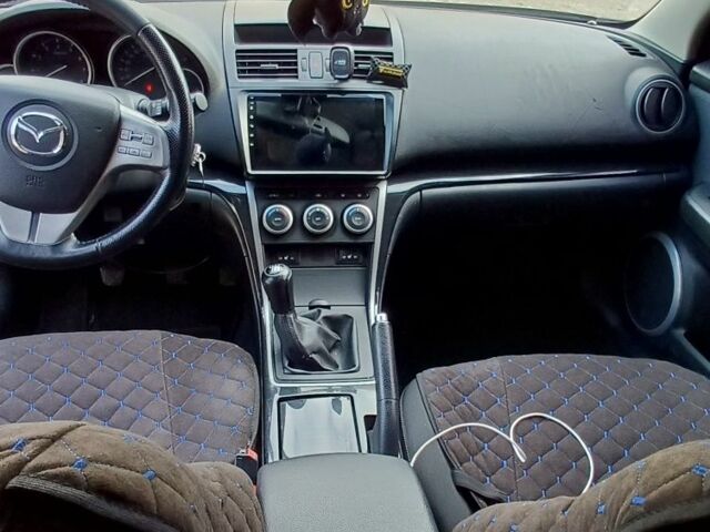 Синий Мазда 6, объемом двигателя 2 л и пробегом 370 тыс. км за 6300 $, фото 3 на Automoto.ua