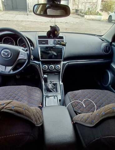 Синий Мазда 6, объемом двигателя 2 л и пробегом 370 тыс. км за 6300 $, фото 1 на Automoto.ua