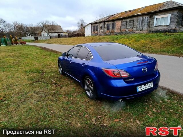 Синий Мазда 6, объемом двигателя 2 л и пробегом 318 тыс. км за 6350 $, фото 4 на Automoto.ua