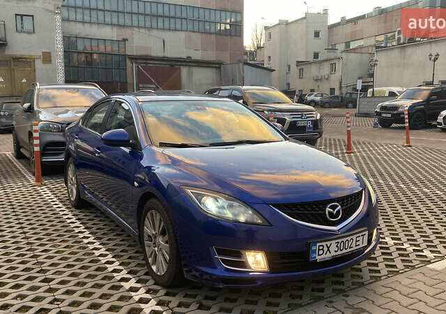 Синий Мазда 6, объемом двигателя 2 л и пробегом 202 тыс. км за 7300 $, фото 2 на Automoto.ua