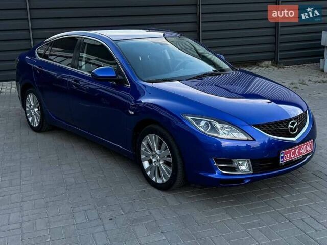 Синий Мазда 6, объемом двигателя 2 л и пробегом 174 тыс. км за 9900 $, фото 4 на Automoto.ua