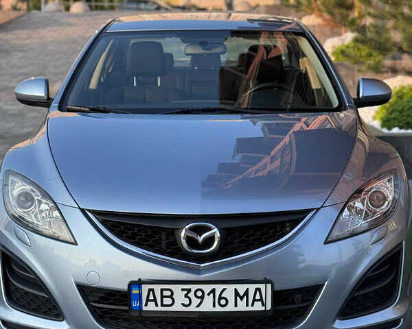Синий Мазда 6, объемом двигателя 1.8 л и пробегом 247 тыс. км за 7000 $, фото 2 на Automoto.ua