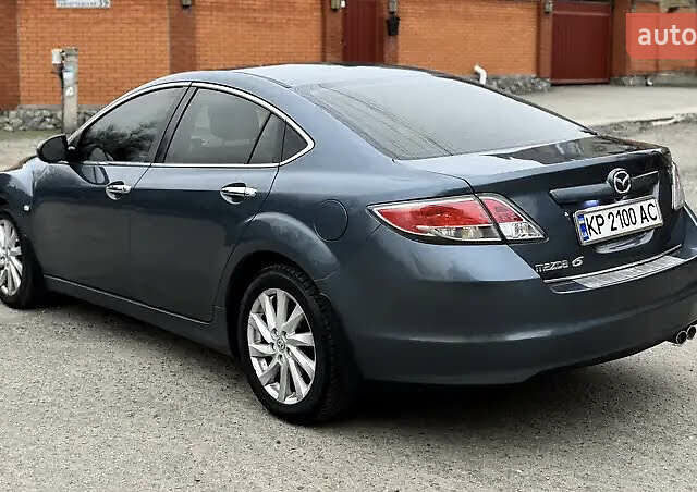 Синий Мазда 6, объемом двигателя 2.49 л и пробегом 230 тыс. км за 8500 $, фото 2 на Automoto.ua