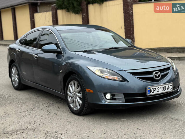 Синий Мазда 6, объемом двигателя 2.49 л и пробегом 208 тыс. км за 5900 $, фото 1 на Automoto.ua
