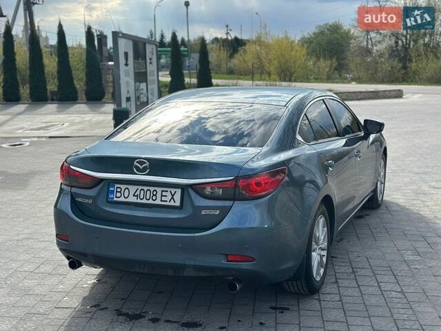 Синий Мазда 6, объемом двигателя 2.2 л и пробегом 232 тыс. км за 10500 $, фото 2 на Automoto.ua