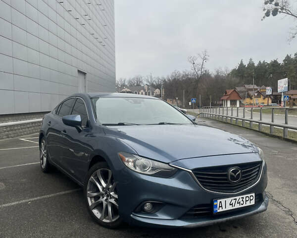 Синий Мазда 6, объемом двигателя 2.49 л и пробегом 176 тыс. км за 11100 $, фото 3 на Automoto.ua