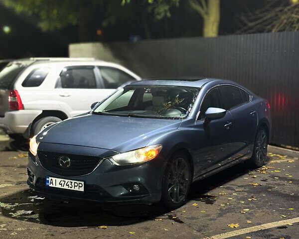 Синий Мазда 6, объемом двигателя 2.49 л и пробегом 178 тыс. км за 10800 $, фото 3 на Automoto.ua