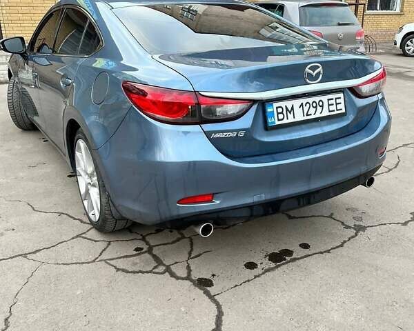 Синий Мазда 6, объемом двигателя 2.5 л и пробегом 220 тыс. км за 9900 $, фото 4 на Automoto.ua