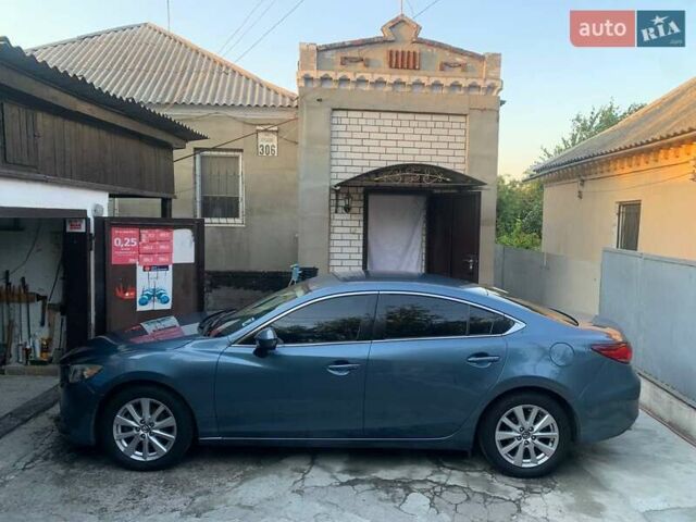 Синий Мазда 6, объемом двигателя 2.49 л и пробегом 202 тыс. км за 12000 $, фото 3 на Automoto.ua