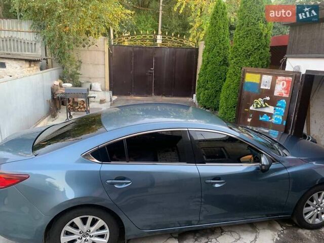 Синий Мазда 6, объемом двигателя 2.49 л и пробегом 202 тыс. км за 12000 $, фото 2 на Automoto.ua