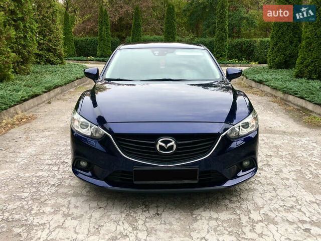 Синий Мазда 6, объемом двигателя 2 л и пробегом 223 тыс. км за 10800 $, фото 1 на Automoto.ua