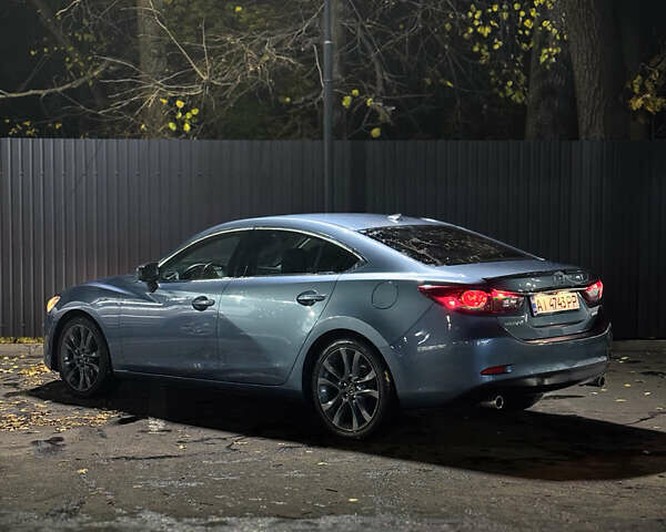 Синий Мазда 6, объемом двигателя 2.49 л и пробегом 178 тыс. км за 10800 $, фото 2 на Automoto.ua