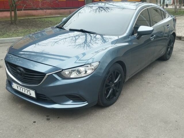 Синий Мазда 6, объемом двигателя 2.5 л и пробегом 212 тыс. км за 10700 $, фото 1 на Automoto.ua