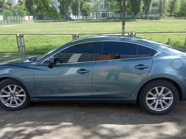 Синий Мазда 6, объемом двигателя 2.5 л и пробегом 180 тыс. км за 11300 $, фото 1 на Automoto.ua