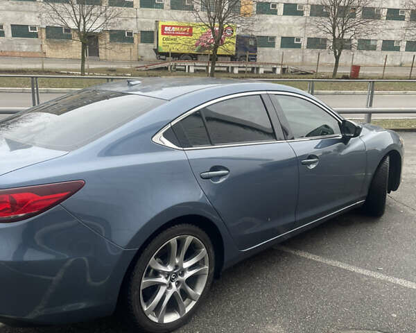 Синий Мазда 6, объемом двигателя 2.49 л и пробегом 176 тыс. км за 11100 $, фото 5 на Automoto.ua