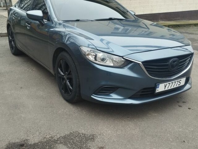 Синий Мазда 6, объемом двигателя 2.5 л и пробегом 212 тыс. км за 10700 $, фото 2 на Automoto.ua