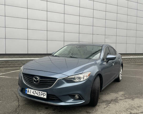 Синий Мазда 6, объемом двигателя 2.49 л и пробегом 176 тыс. км за 11100 $, фото 1 на Automoto.ua