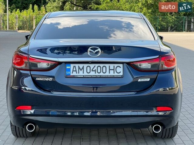 Синій Мазда 6, об'ємом двигуна 2.49 л та пробігом 230 тис. км за 10999 $, фото 8 на Automoto.ua