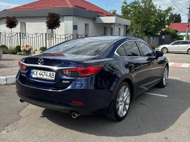 Синий Мазда 6, объемом двигателя 2.49 л и пробегом 170 тыс. км за 12000 $, фото 1 на Automoto.ua