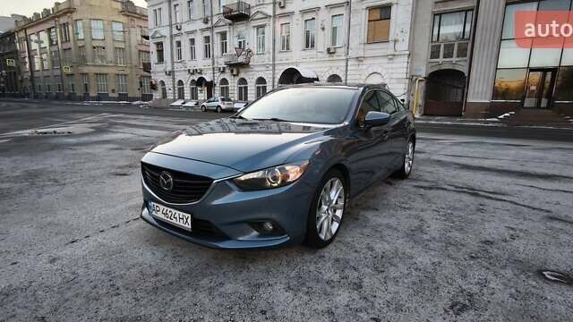 Синий Мазда 6, объемом двигателя 2.49 л и пробегом 171 тыс. км за 10600 $, фото 1 на Automoto.ua