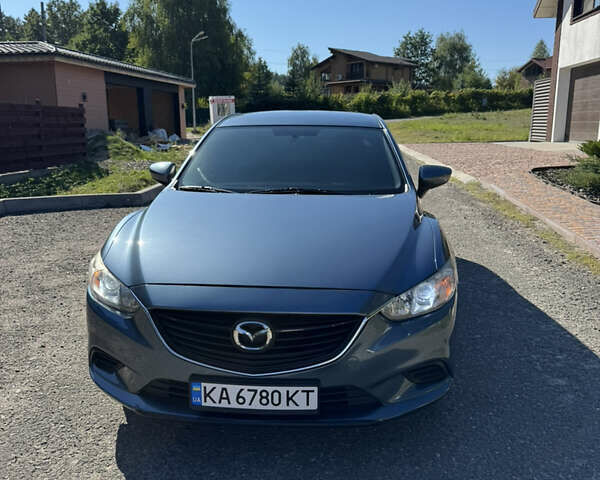 Синий Мазда 6, объемом двигателя 2.5 л и пробегом 153 тыс. км за 12500 $, фото 1 на Automoto.ua