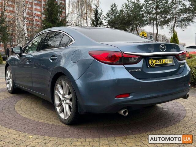 Синий Мазда 6, объемом двигателя 2.5 л и пробегом 165 тыс. км за 11999 $, фото 4 на Automoto.ua