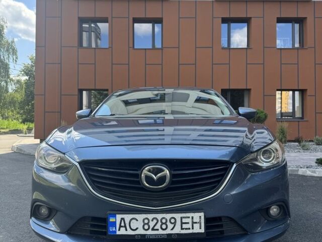 Синий Мазда 6, объемом двигателя 2.5 л и пробегом 178 тыс. км за 10800 $, фото 1 на Automoto.ua