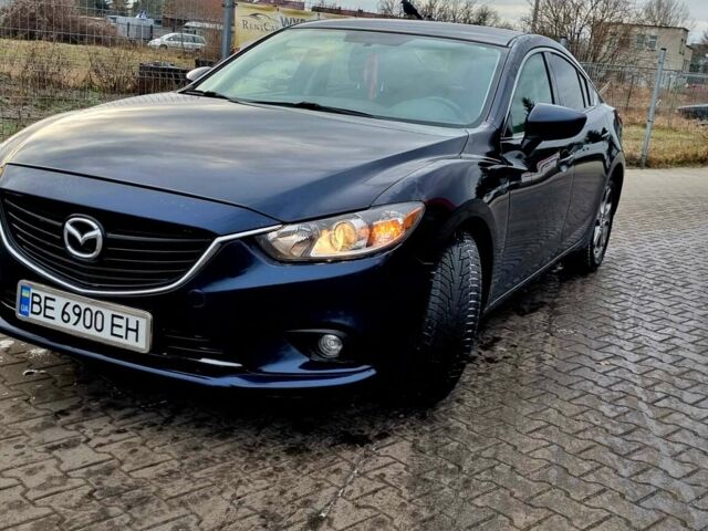 Синий Мазда 6, объемом двигателя 2.49 л и пробегом 186 тыс. км за 11000 $, фото 1 на Automoto.ua