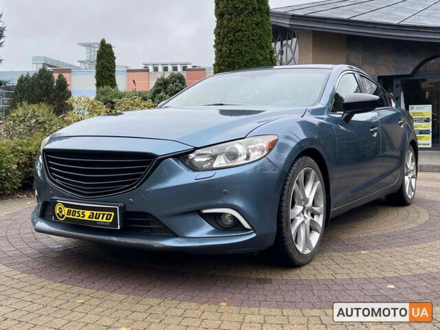 Синий Мазда 6, объемом двигателя 2.5 л и пробегом 165 тыс. км за 11999 $, фото 2 на Automoto.ua