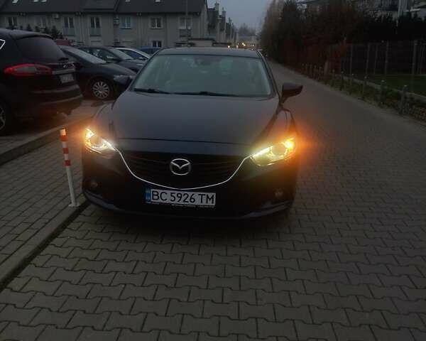 Синий Мазда 6, объемом двигателя 2.49 л и пробегом 182 тыс. км за 11000 $, фото 1 на Automoto.ua