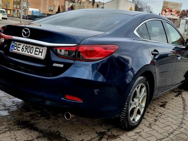 Синий Мазда 6, объемом двигателя 2.49 л и пробегом 186 тыс. км за 11000 $, фото 2 на Automoto.ua