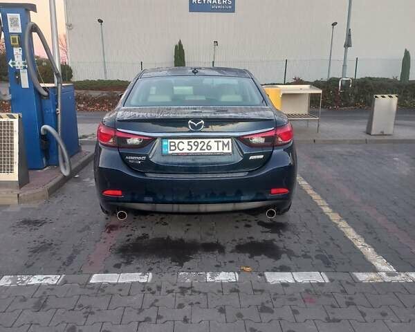 Синий Мазда 6, объемом двигателя 2.49 л и пробегом 182 тыс. км за 11000 $, фото 6 на Automoto.ua