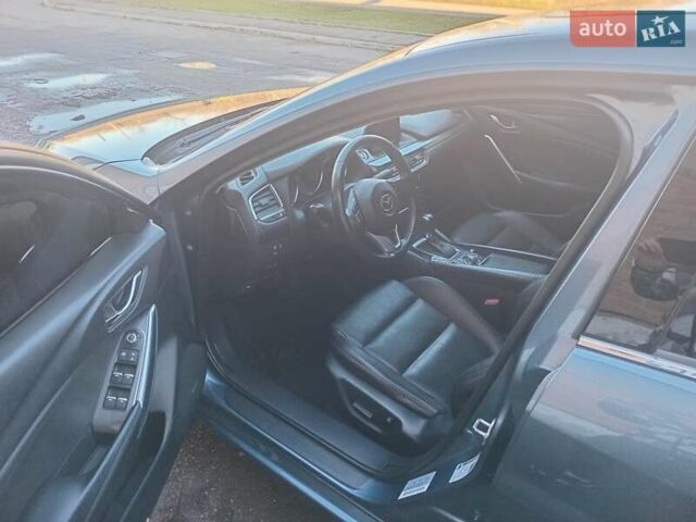 Синий Мазда 6, объемом двигателя 2.49 л и пробегом 160 тыс. км за 13300 $, фото 8 на Automoto.ua