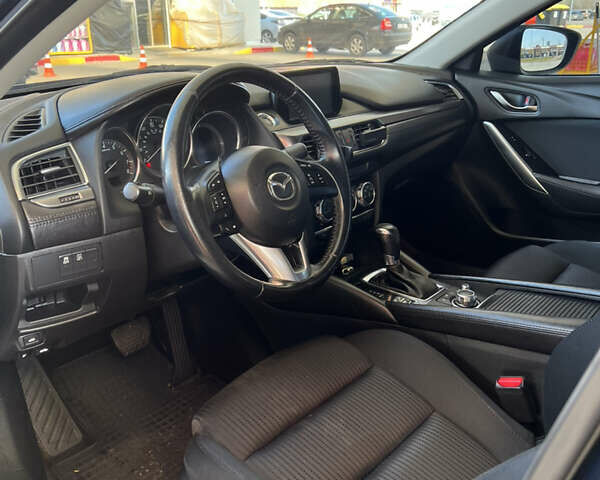 Синий Мазда 6, объемом двигателя 2.49 л и пробегом 186 тыс. км за 10700 $, фото 3 на Automoto.ua