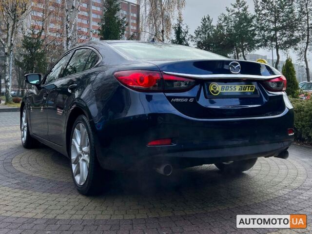 Синий Мазда 6, объемом двигателя 2.5 л и пробегом 187 тыс. км за 12200 $, фото 4 на Automoto.ua
