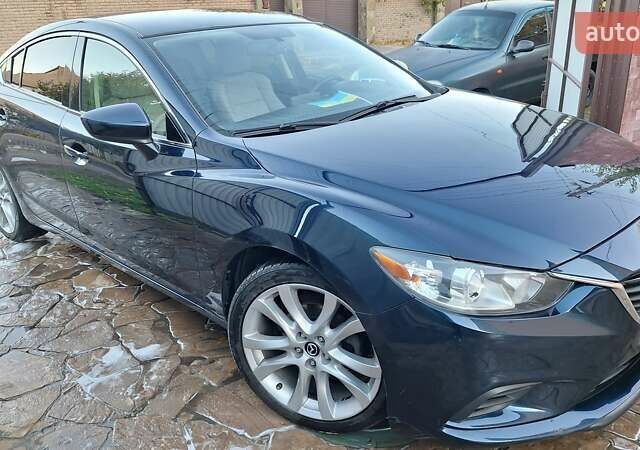 Синий Мазда 6, объемом двигателя 2.49 л и пробегом 205 тыс. км за 13000 $, фото 2 на Automoto.ua