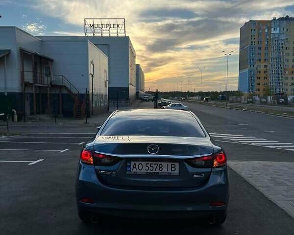 Синій Мазда 6, об'ємом двигуна 2.49 л та пробігом 218 тис. км за 9500 $, фото 5 на Automoto.ua