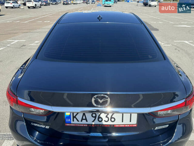 Синий Мазда 6, объемом двигателя 2.49 л и пробегом 186 тыс. км за 13500 $, фото 1 на Automoto.ua