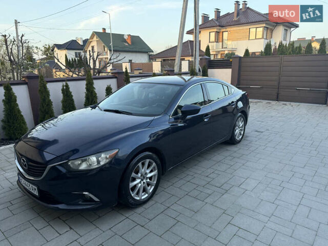 Синий Мазда 6, объемом двигателя 2.5 л и пробегом 217 тыс. км за 9750 $, фото 1 на Automoto.ua