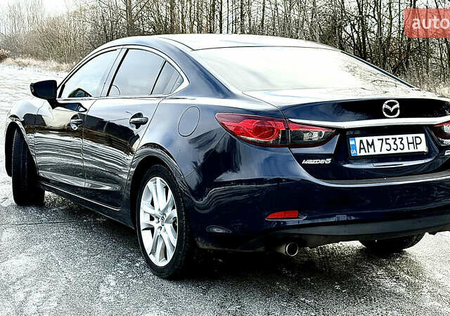 Синій Мазда 6, об'ємом двигуна 2.49 л та пробігом 210 тис. км за 12500 $, фото 3 на Automoto.ua