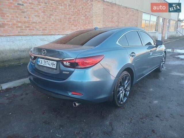 Синий Мазда 6, объемом двигателя 2.49 л и пробегом 160 тыс. км за 13300 $, фото 4 на Automoto.ua